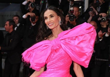 Demi Moore en Cannes, entre la polémica y la inspiración: discriminación por edad, delgadez y marketing